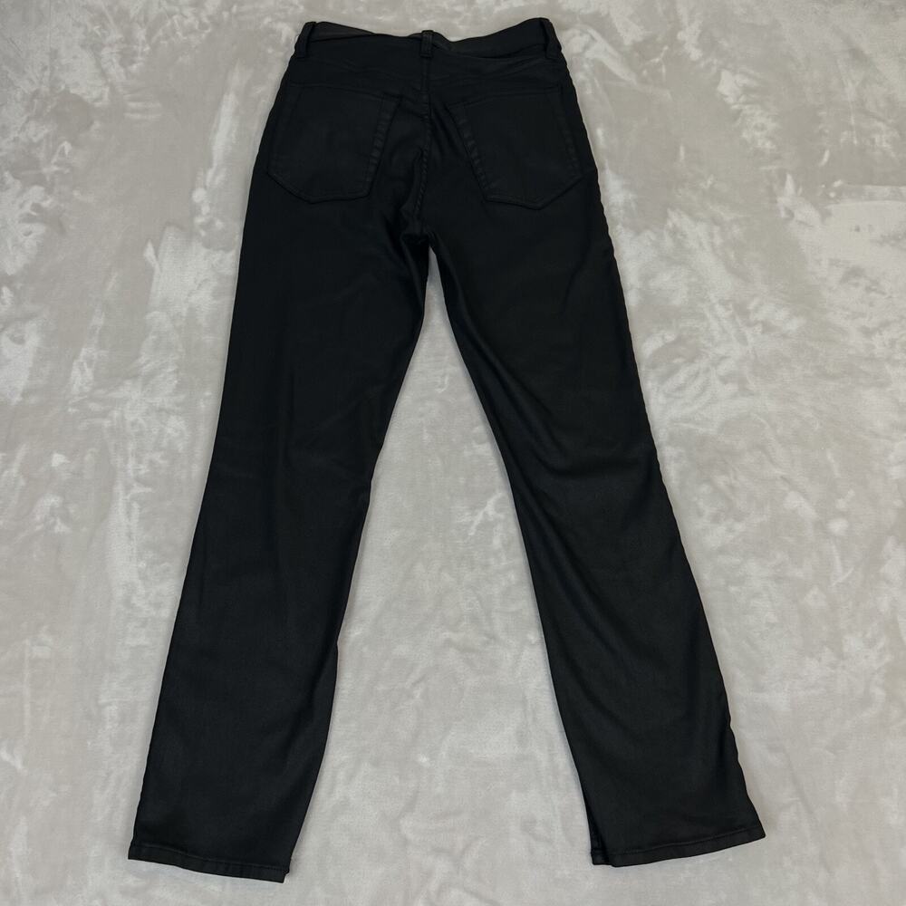 Abercrombie Fitch‎ Pants Womens 28/6 XS Black 90s Slim Straight Ultra High Rise - Picture 11 of 13